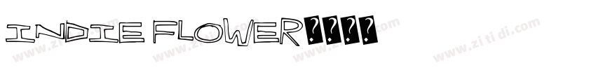 Indie Flower字体转换